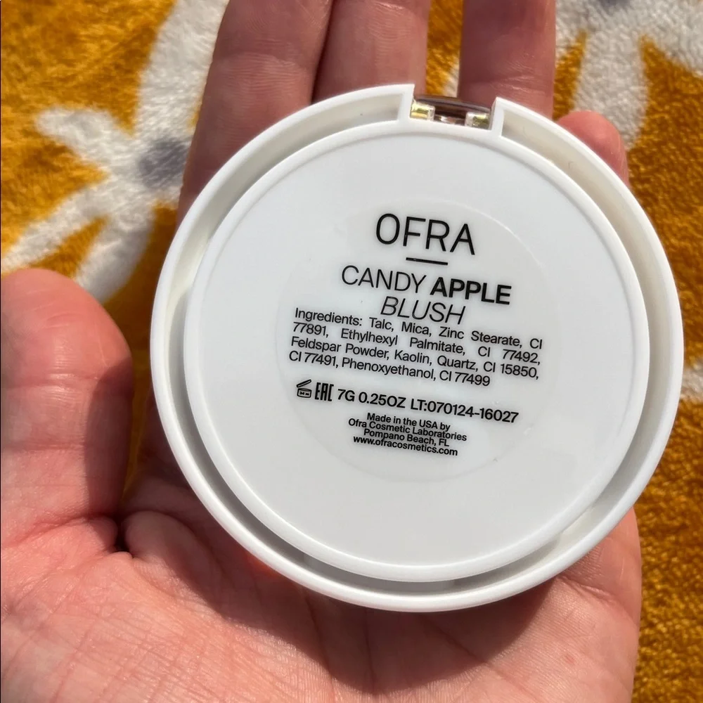 NEW NIB OFRA Cosmetics Blush in Candy Apple 0.25oz
